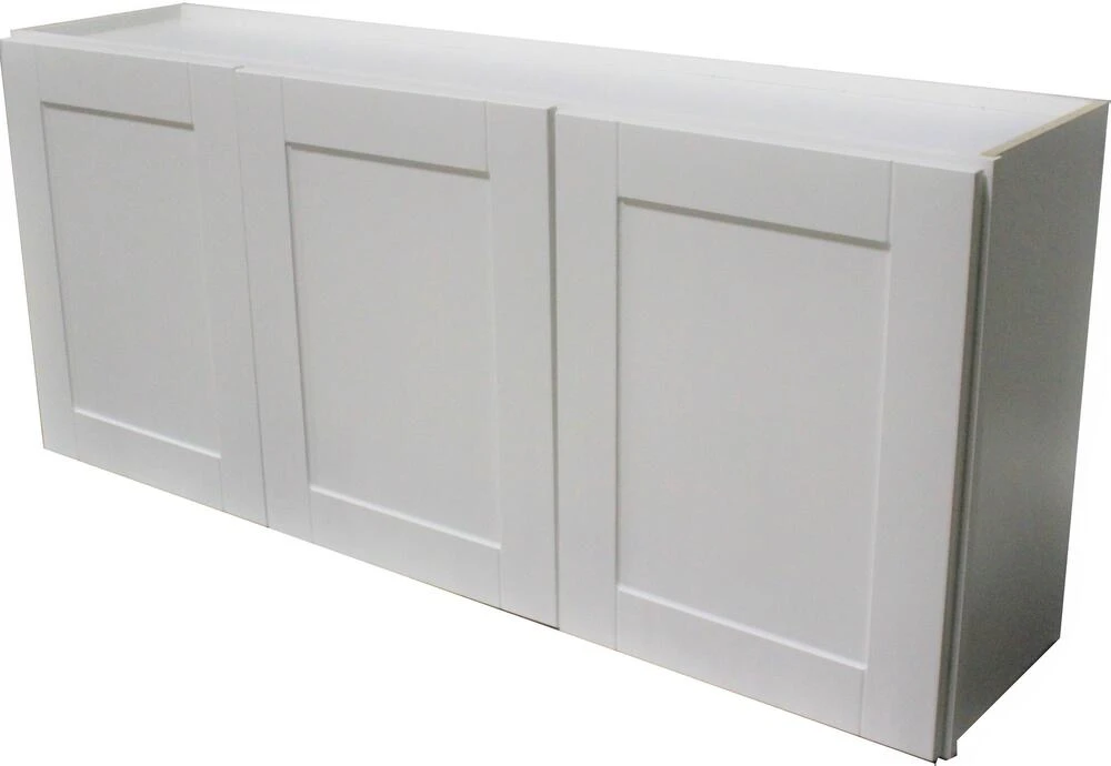 Quality One 24" X 54" White Laminate Laundry Wall Cabinet 3 Quality One 24" X 54" White Laminate Laundry Wall Cabinet