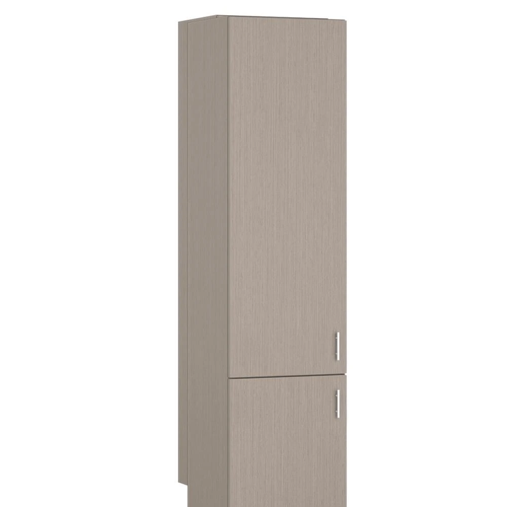 Briarwood Vancouver 18"W X 15"D X 70"H Akela Linen Cabinet (Hinge Left) 3 Briarwood Vancouver 18"W X 15"D X 70"H Akela Linen Cabinet (Hinge Left)