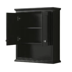 Wyndham Collection Deborah 25"W X 9"D X 30"H Dark Espresso Bathroom Wall Cabinet 7 Wyndham Collection Deborah 25"W X 9"D X 30"H Dark Espresso Bathroom Wall Cabinet -Valspa Bathroom Shop WC 2020 WC DES OPEN 1800x1800