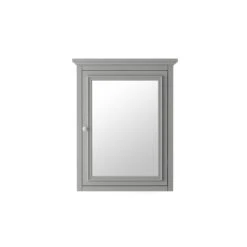 23.82 In. W X 29.50 In. H Framed Rectangular Beveled Edge Bathroom Vanity Mirror In White -Valspa Bathroom Shop a1066c35c4982939669c88d937531464 1800x1800