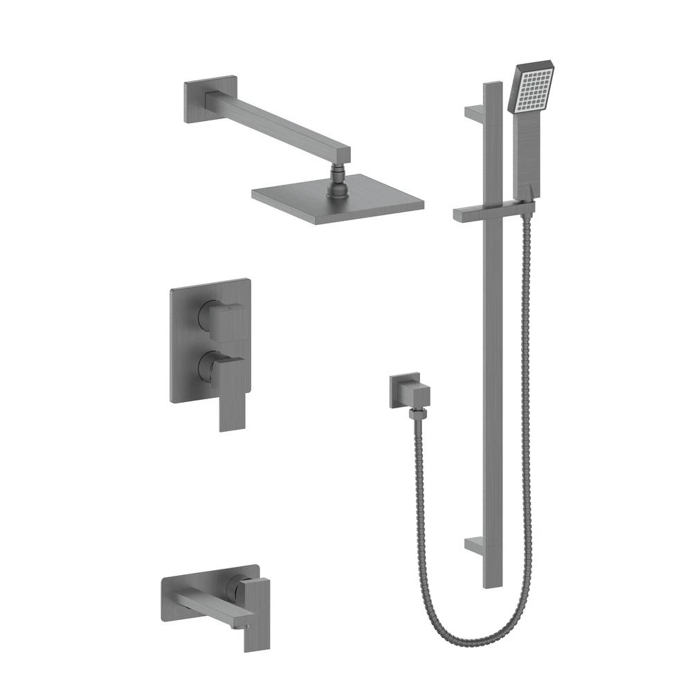ZLINE Bliss Shower System In Gun Metal (BLS-SHS-GM) 3 ZLINE Bliss Shower System In Gun Metal (BLS-SHS-GM)