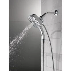 In2ition Two-in-One 5-Spray 5.8 In. Dual Wall Mount Fixed And Handheld Shower Head In Chrome -Valspa Bathroom Shop a8e93a03cb56fe0f5debb20367935482 1800x1800