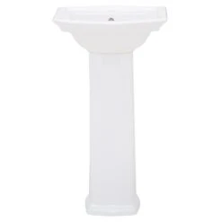 Washington 460 Vitreous China Pedestal Combo Bathroom Sink In White -Valspa Bathroom Shop b5422ffd29ff4954c093f61985922eaa 1800x1800