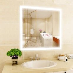 28 In. X 30 In. White LED Lighted Bathroom Mirror With Sensor Switch 11 28 In. X 30 In. White LED Lighted Bathroom Mirror With Sensor Switch -Valspa Bathroom Shop b9c15039250f198d1c3bfab89df90406 1800x1800
