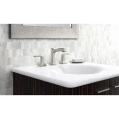 Rubicon 8 In. Widespread 2-Handle Bathroom Faucet In Vibrant Brushed Nickel 20 Rubicon 8 In. Widespread 2-Handle Bathroom Faucet In Vibrant Brushed Nickel -Valspa Bathroom Shop bebab7a479ab3fe64914e7cf443da7e6 1800x1800