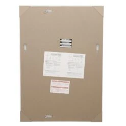 28 In. W X 40 In. H Framed Rectangular Anti-Fog Bathroom Vanity Mirror In White -Valspa Bathroom Shop bf99e3b2862210bcdec88defaab50613 1800x1800