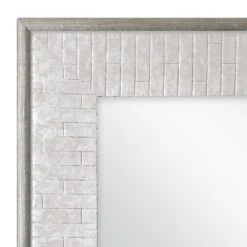 25 In. W X 31 In. H Framed Rectangular Anti-Fog Bathroom Vanity Mirror In Pewter -Valspa Bathroom Shop c3fad4281f8f8f031bbe4e4d10af1876 1800x1800