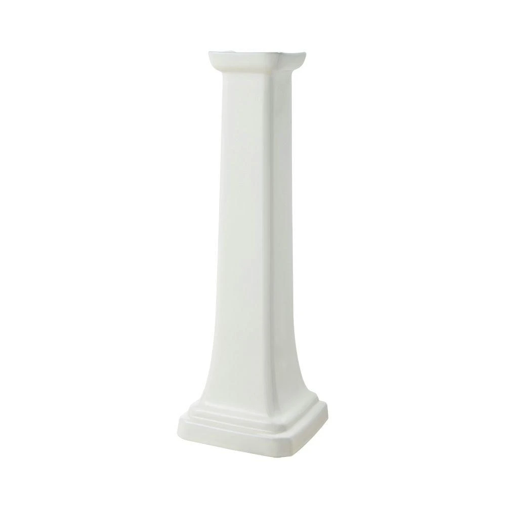 Foremost Series 1920 Pedestal Lavatory Leg In Biscuit 3 Foremost Series 1920 Pedestal Lavatory Leg In Biscuit