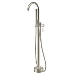 Athena Single-Handle Floor-Mounted Roman Tub Faucet With Hand Shower In Brushed Nickel 22 Athena Single-Handle Floor-Mounted Roman Tub Faucet With Hand Shower In Brushed Nickel -Valspa Bathroom Shop cdcc8444a17fcc6ba7aa52fc1c4d5d79 1800x1800