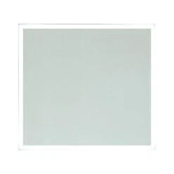 28 In. X 30 In. White LED Lighted Bathroom Mirror With Sensor Switch
