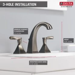 Everly 8 In. Widespread 2-Handle Bathroom Faucet In SpotShield Brushed Nickel 18 Everly 8 In. Widespread 2-Handle Bathroom Faucet In SpotShield Brushed Nickel -Valspa Bathroom Shop cf2f778d5813337fd326d1a6ae8e23a6 1800x1800