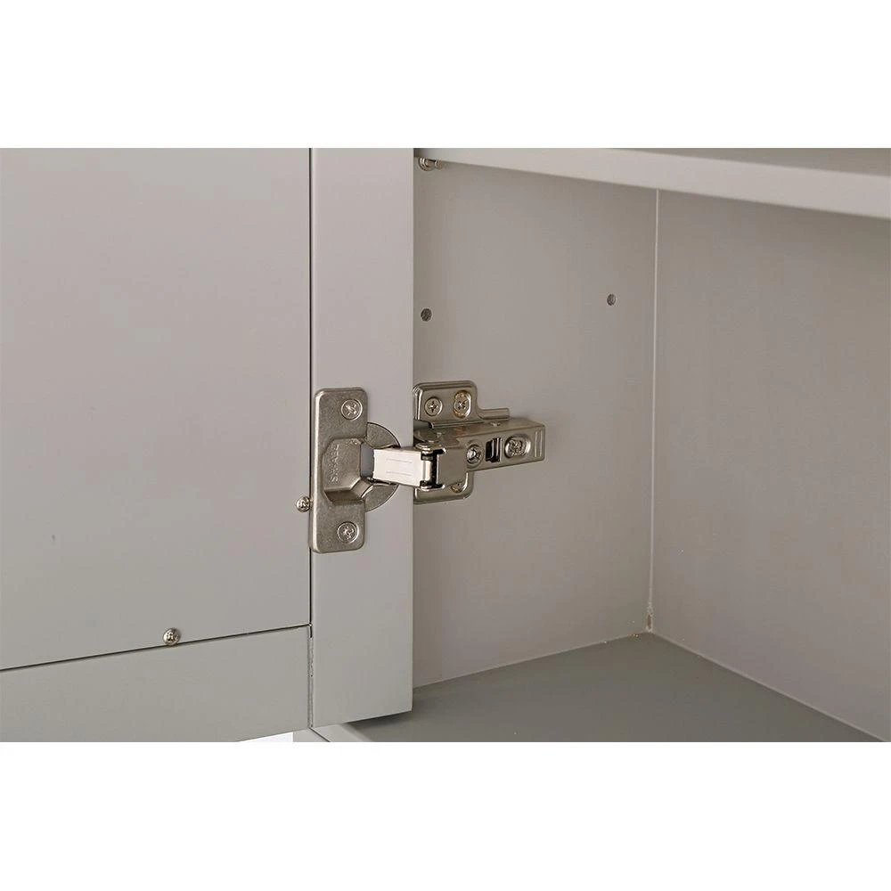 Ashburn 23 In. W X 28 In. H X 8 In. D Framed Wood Surface-Mount Bathroom Medicine Cabinet In Grey 8 Ashburn 23 In. W X 28 In. H X 8 In. D Framed Wood Surface-Mount Bathroom Medicine Cabinet In Grey - Image 6