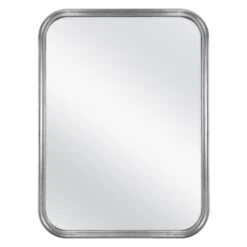 25 In. W X 31 In. H Framed Rectangular Anti-Fog Bathroom Vanity Mirror In Pewter -Valspa Bathroom Shop d50f0fc18a9c59271e18e32c9310fd72 1800x1800