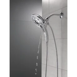 In2ition 5-Spray 6.06 In. Wall Mount Dual Shower Heads With H2Okinetic Technology In Chrome -Valspa Bathroom Shop dbfde0efa7644bc7184f6a321f32cdd5 1800x1800