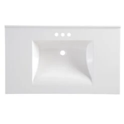 37 In. W X 22 In. D Cultured Marble Vanity Top In White With White Sink 16 37 In. W X 22 In. D Cultured Marble Vanity Top In White With White Sink -Valspa Bathroom Shop de7d783fb39f20246b950cee28b10c86 1800x1800
