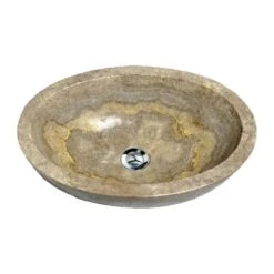 Katelyn Vessel Sink In Travertine