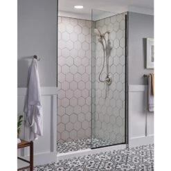 Attract 6-spray 6.75 In. Dual Shower Head And Handheld Shower Head In Spot Resist Brushed Nickel Eco 18 Attract 6-spray 6.75 In. Dual Shower Head And Handheld Shower Head In Spot Resist Brushed Nickel Eco -Valspa Bathroom Shop e499b24854418282881a1d02f2e462d8 1800x1800