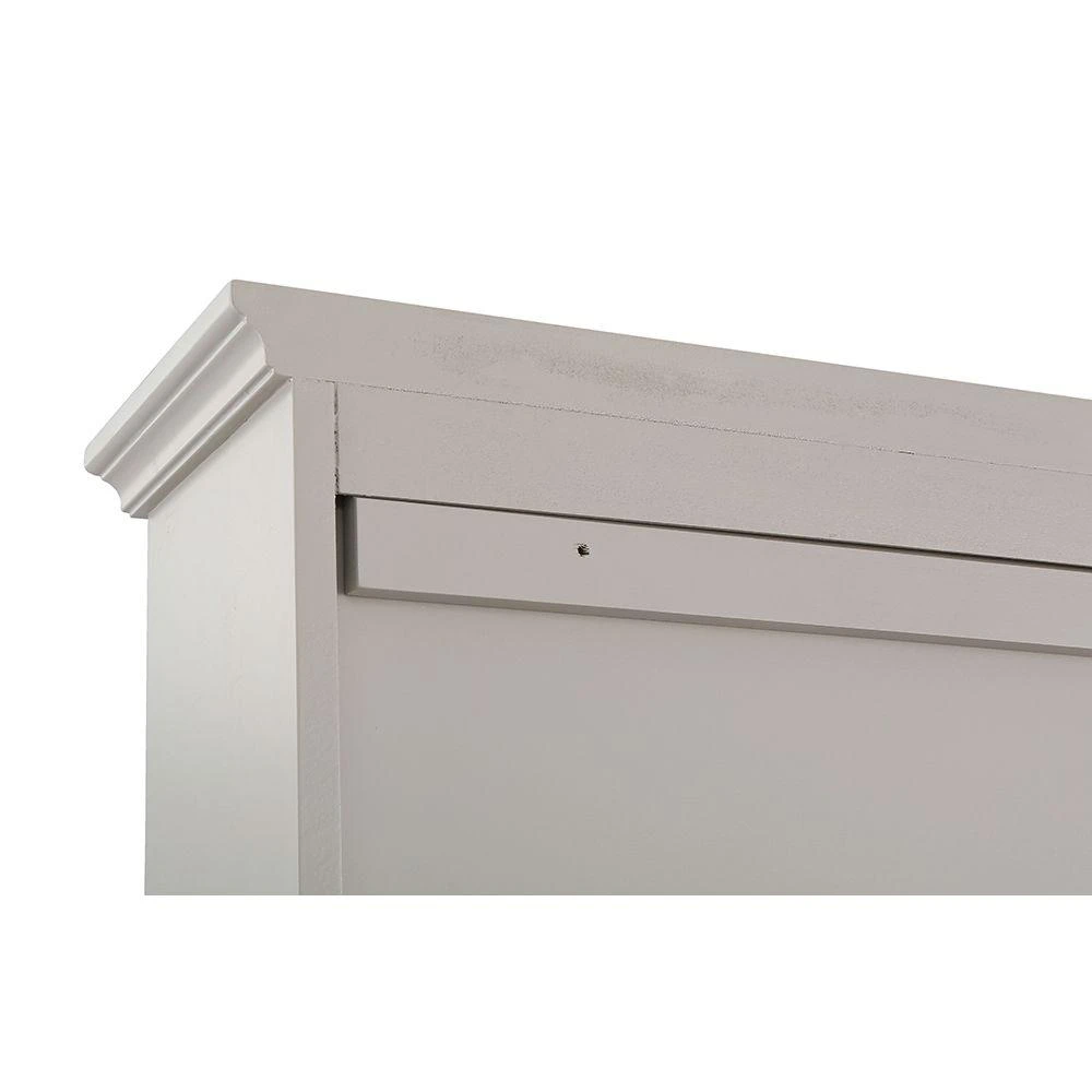 Ashburn 23 In. W X 28 In. H X 8 In. D Framed Wood Surface-Mount Bathroom Medicine Cabinet In Grey 11 Ashburn 23 In. W X 28 In. H X 8 In. D Framed Wood Surface-Mount Bathroom Medicine Cabinet In Grey - Image 9