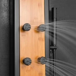 57 In. 8-Jet Multifunction Shower Panel System With Adjustable Rainfall Shower Head And Handheld Shower Head 18 57 In. 8-Jet Multifunction Shower Panel System With Adjustable Rainfall Shower Head And Handheld Shower Head -Valspa Bathroom Shop f808efe8ebbca9e679de790b41183bcc 1800x1800